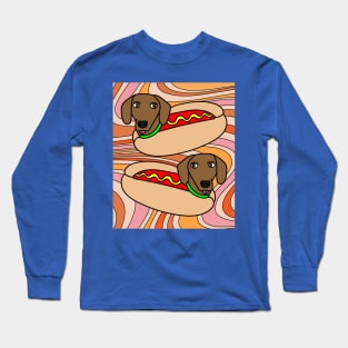 Funny Dachshund Dog Long Sleeve T-Shirt